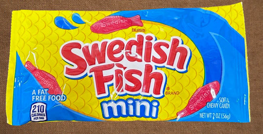 Swedish Fish Minis Soft & Chewy Candy – 2 oz Bag